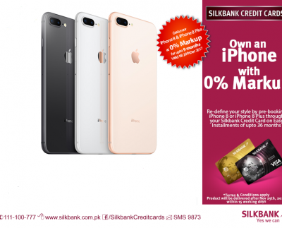 Now you can get iPhone 8 Plus and iPhone 8 on installments in Pakistan