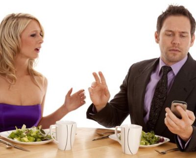 Using mobiles at home for work purposes could ruin your relationship