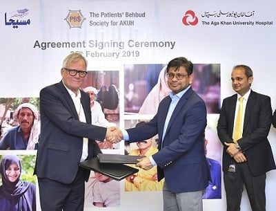 Pfizer Pakistan Limited partners with The Aga Khan University Hospital and The Patient Behbud Society for AKUH to supportneedy CancerPatients through Access Program