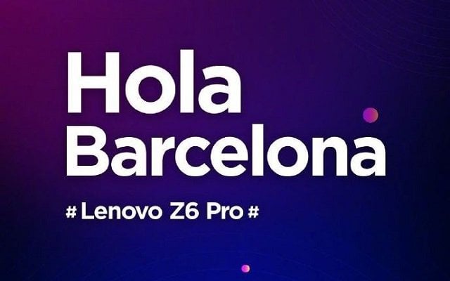 Lenovo Z6 teased