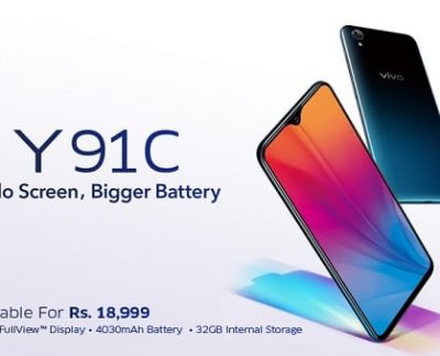 Vivo Launches the Affordable Y91C with Halo Display & Bigger Battery