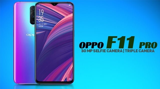 Renders of the OPPO F11 now leaked