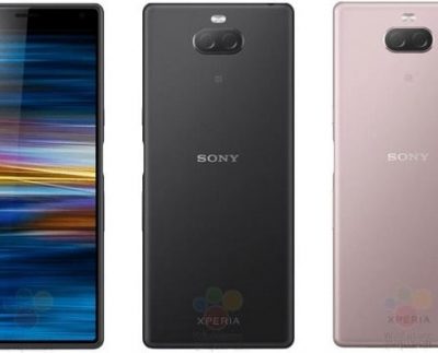 Leaked images for the Xperia XA3