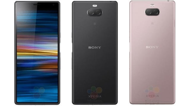 Leaked images for the Xperia XA3