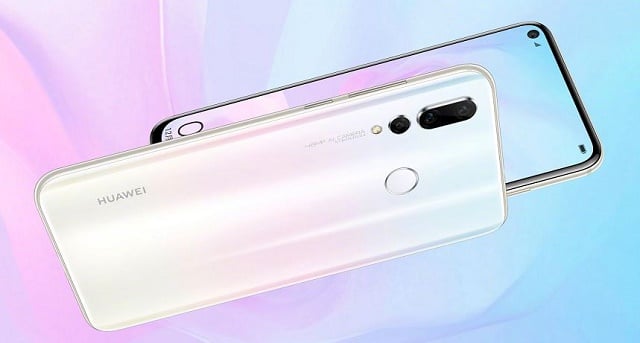 Pre-sale now live in China for the Huawei Nova 4 Pear white