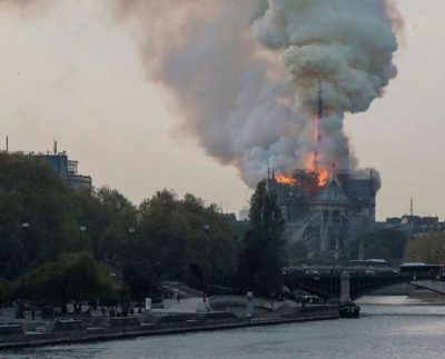 NOTRE-DAME CATHEDRAL FIRE: WRECKS CENTURIES OLD PARISIAN LANDMARK