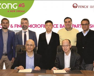 Zong 4G and FINCA Microfinance Bank to digitally empower Corporate Organizations across Pakistan