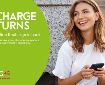 Recharge is now online with Zong 4G