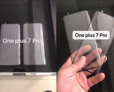 OnePlus 7 screen protector leaked