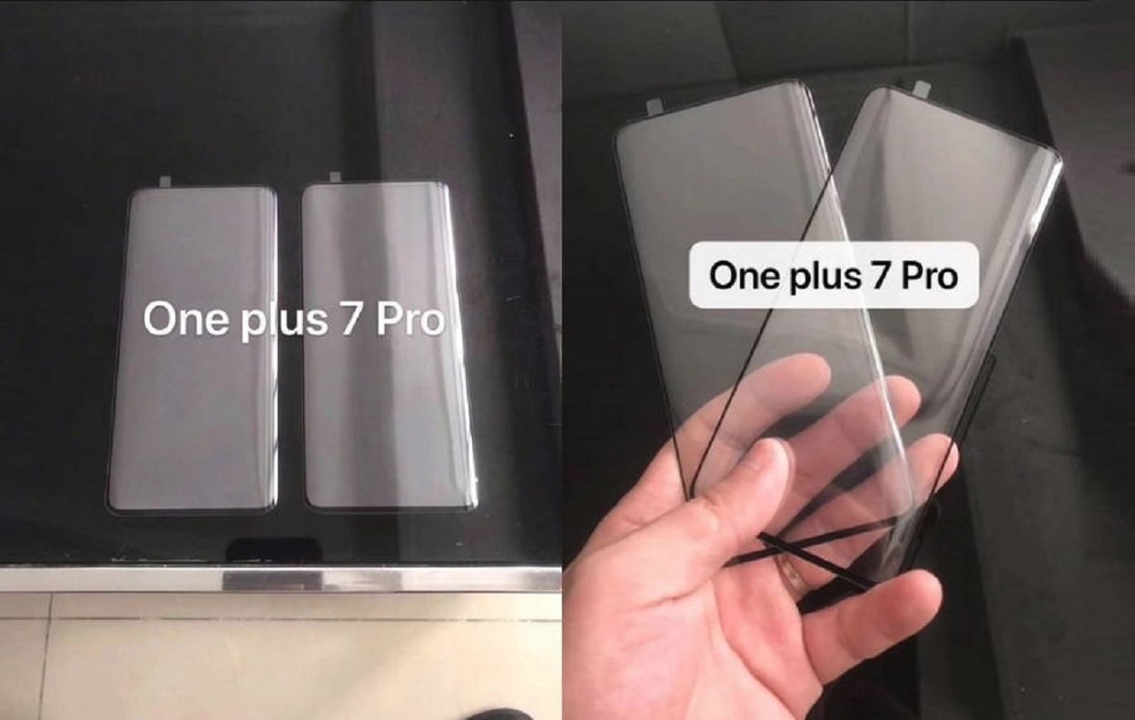 OnePlus 7 screen protector leaked