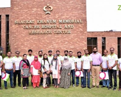 Zong 4G “A New Hope” Volunteers spread happiness at Shaukat Khanum Hospital