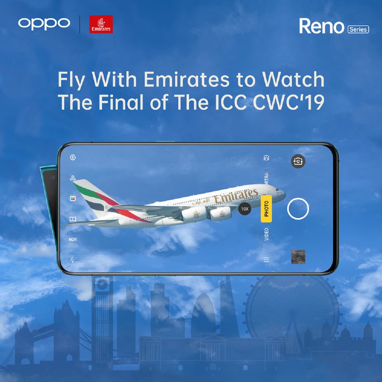 Be a part of ICC World Cup Final with OPPOx Emirates