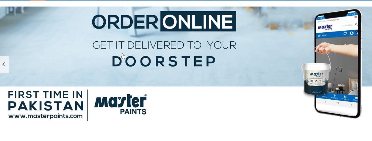 MASTER PAINTS GOES FULL E-COMMERCE MODE!