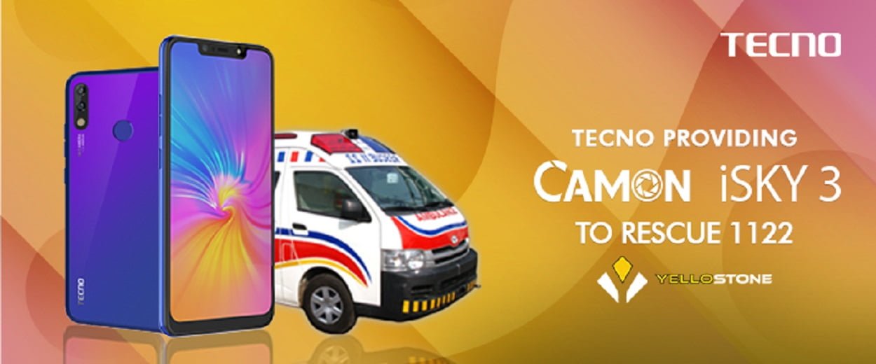 TECNO TO PROVIDE CAMON i SKY3 TO THE PUNJAB EMERGENCY RESCUE SERVICEMEN (RESCUE 1122)