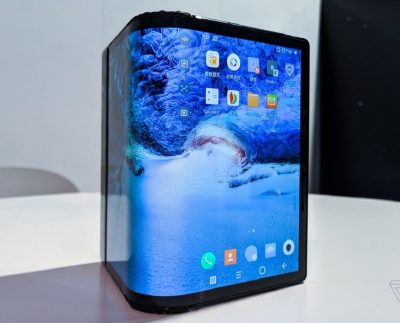 Sony are rumored to be working on a foldable phone as well