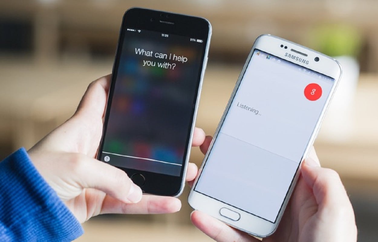 You could get scammed if you make call with either Siri or Google