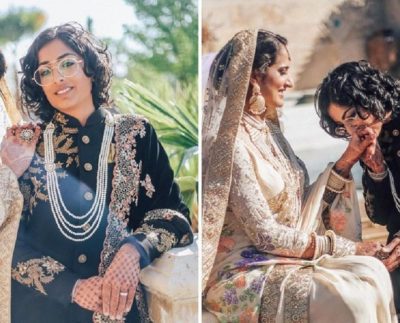 Indian-Pakistani lesbian couple get married