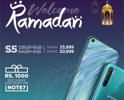 Infinix Welcomes Ramadan with Thrilling Discounts on its Latest S5 Series